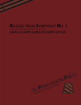 ADAGIO FROM SYMPHONIE #3 MALLET OCT cover